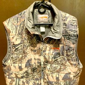Sitka Camo down vest